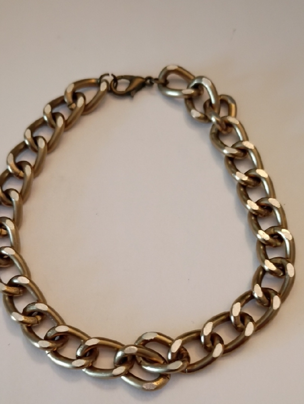 Chunky Gold Link Chain Bracelet